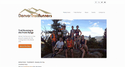 Desktop Screenshot of denvertrailrunners.com